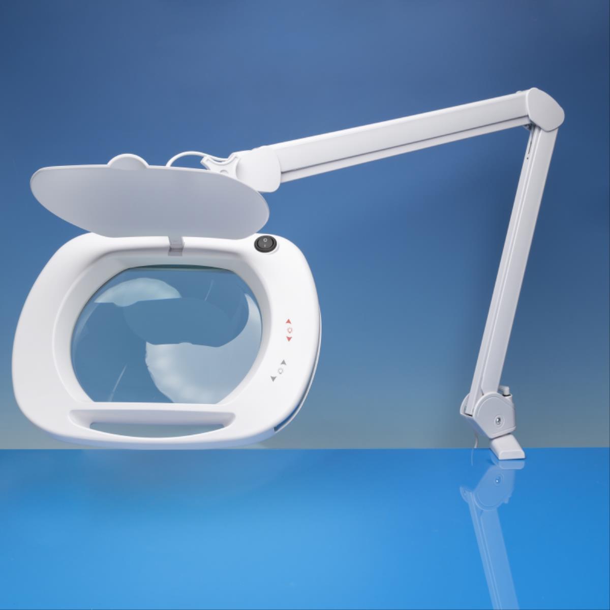 Lightcraft LED Rectangular Magnifier Lamp LC9100LED