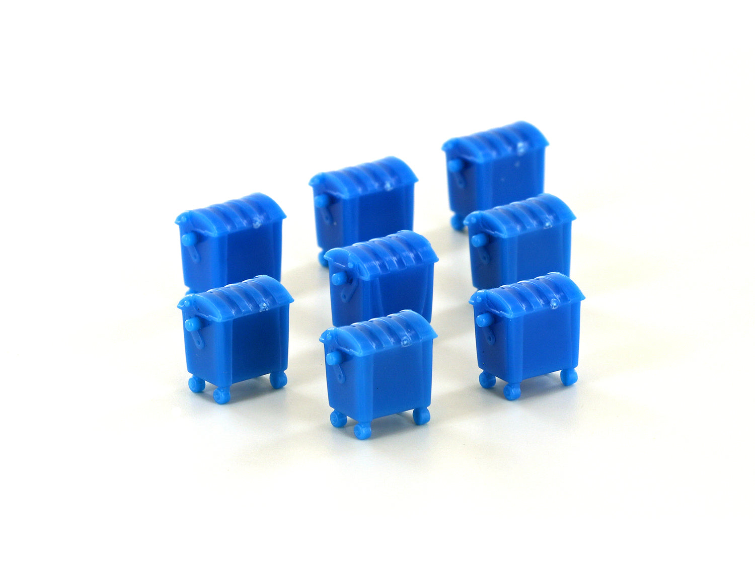 miNis Commercial Wheele Bins (8) Blue LKLC46002