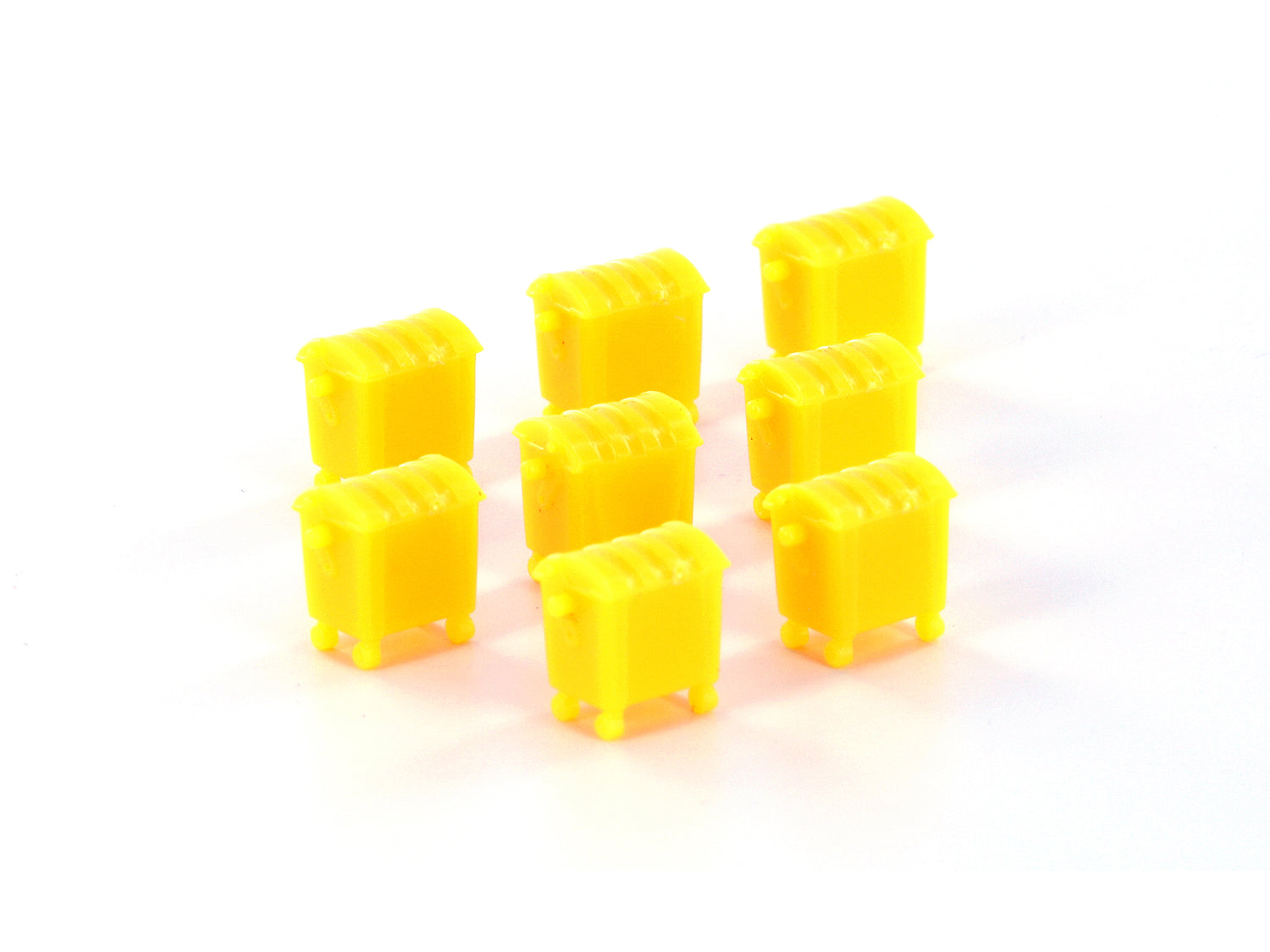 miNis Commercial Wheele Bins (8) Yellow LKLC46003