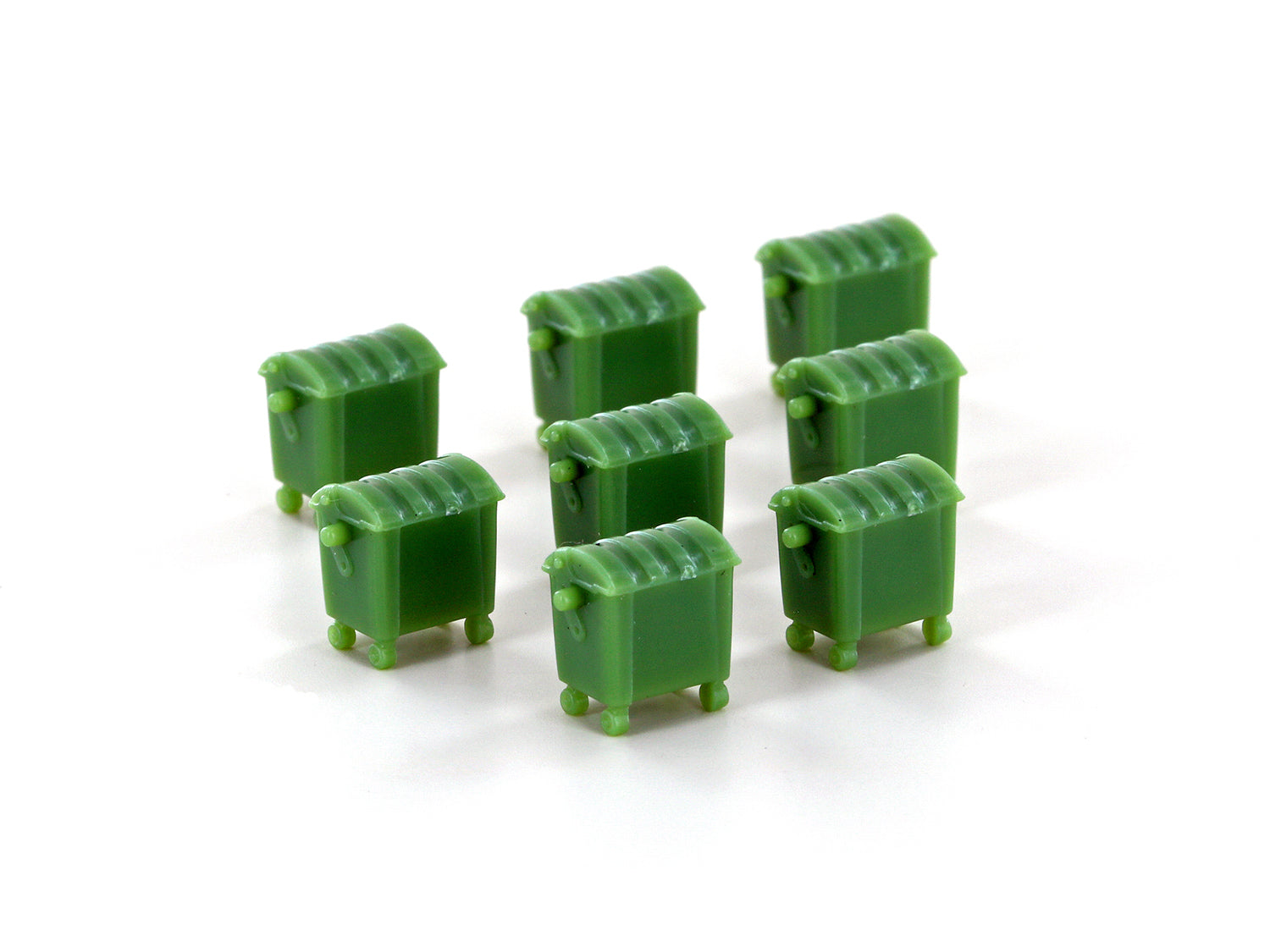 miNis Commercial Wheele Bins (8) Green LKLC46004