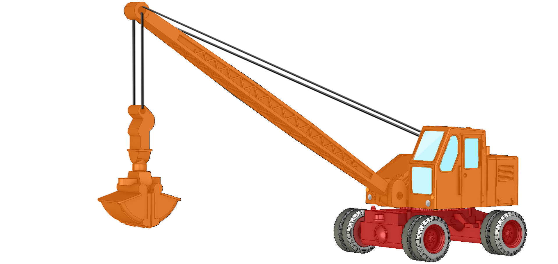 miNis Fuchs F301 Crane Orange LKLC4703