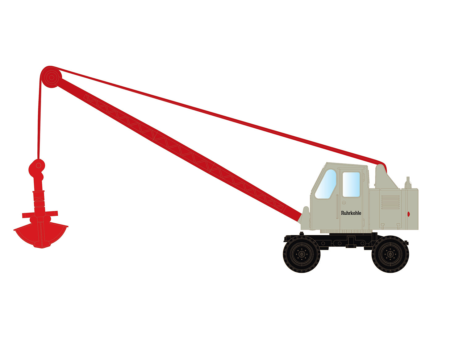 miNis Fuchs F301 Crane Ruhrkohle LKLC4705