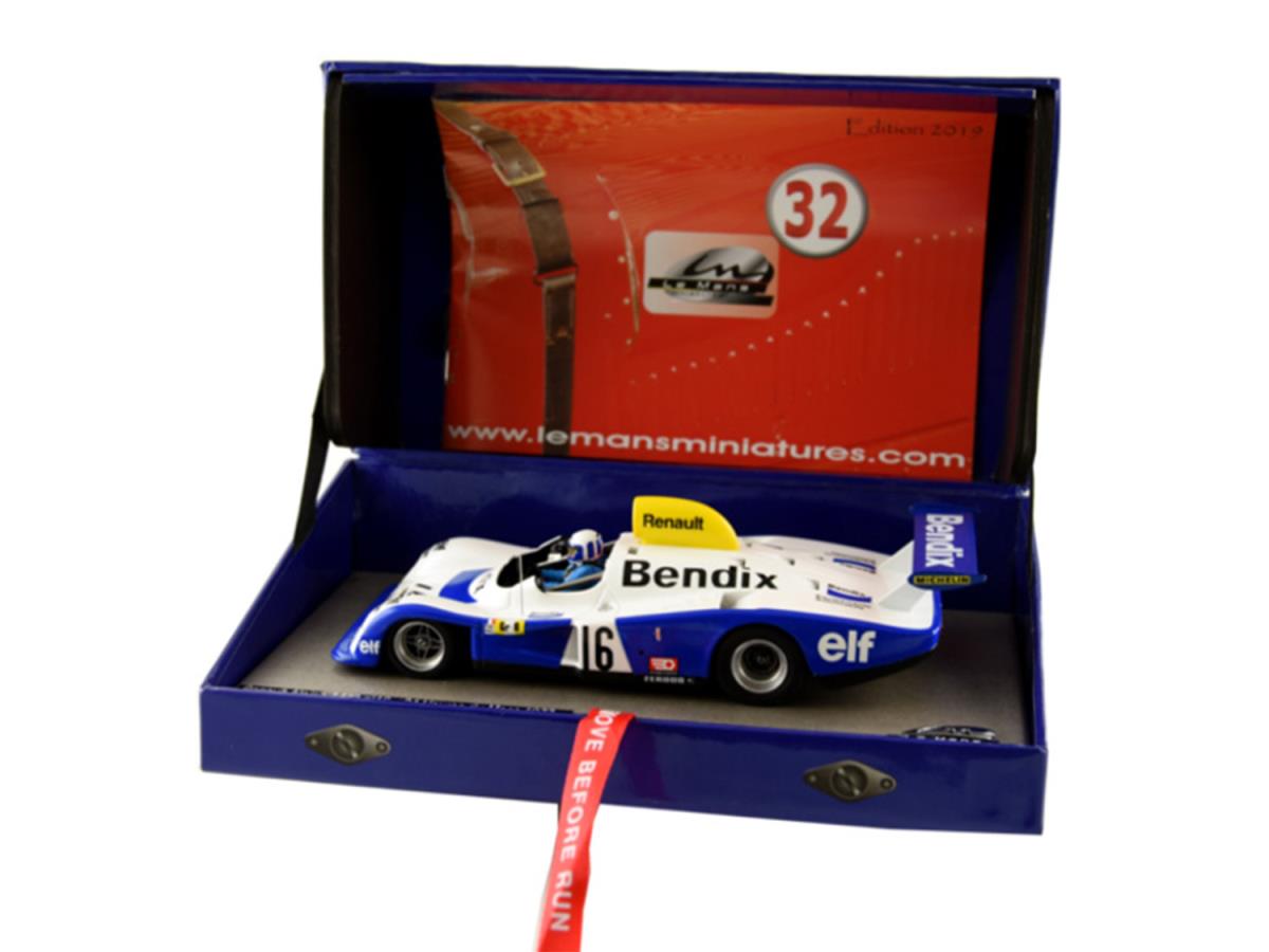 Le Mans Miniatures Renault Alpine A442 No.16 Le Mans 1977 LMM132077-16M