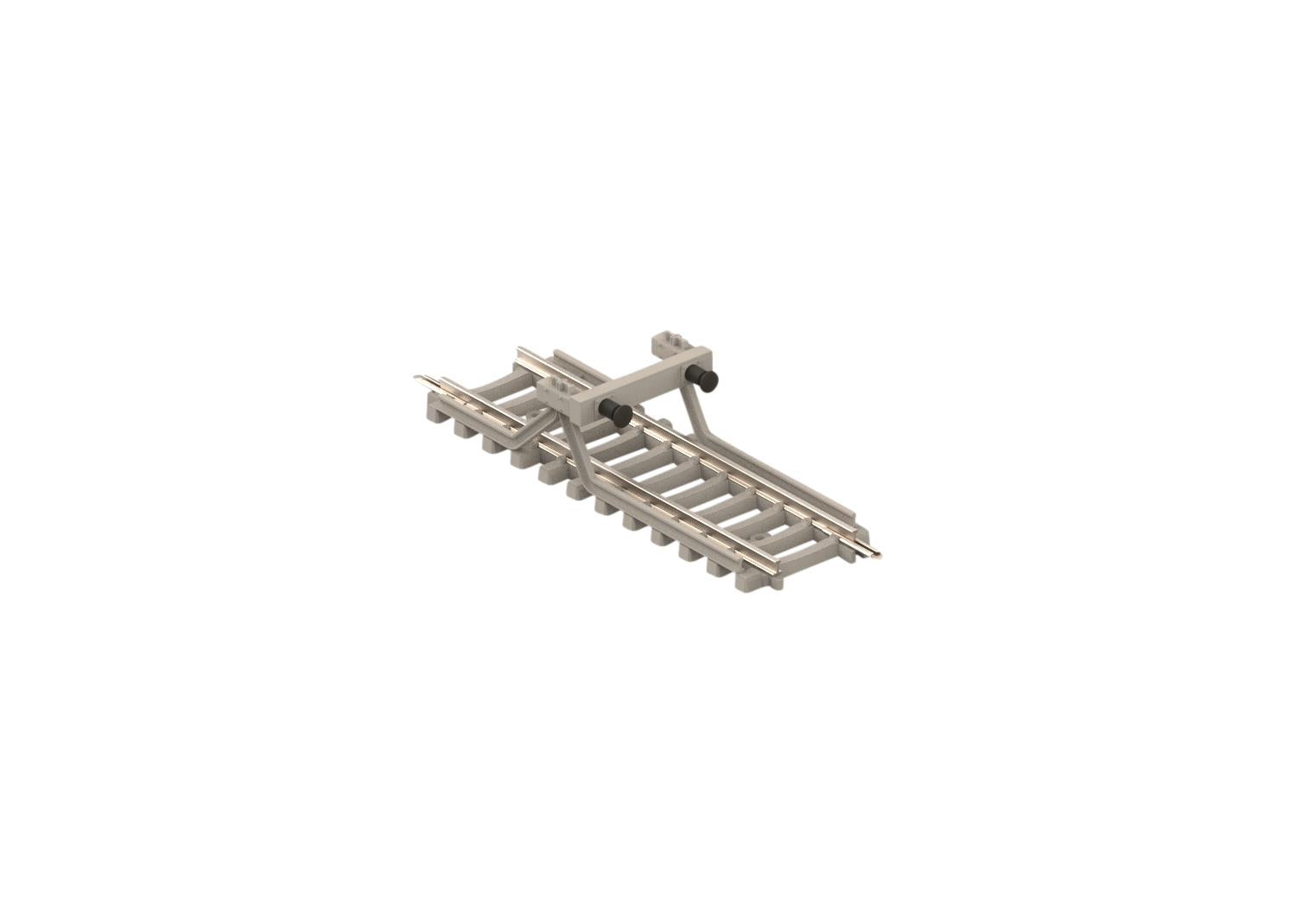 Minitrix Straight Track with Buffer Stop Concrete Sleeper M14591
