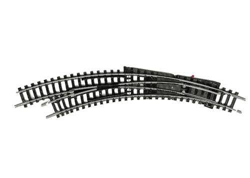 Minitrix Left Hand Curved Turnout Radius 1/2 42 Degree M14956