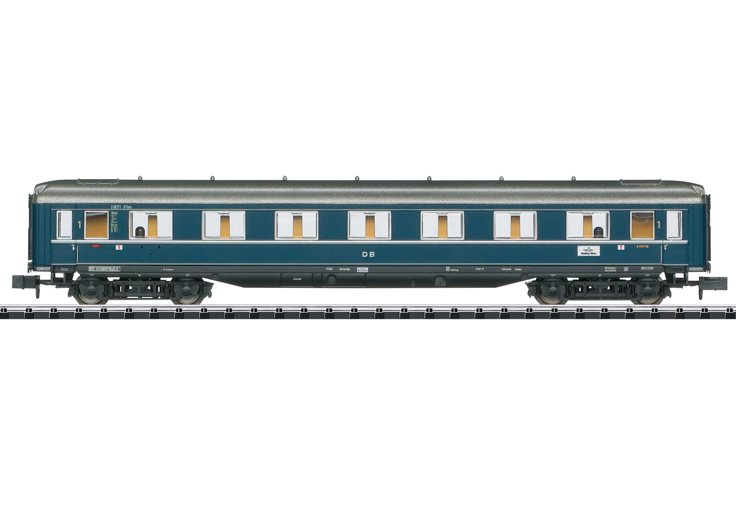 Minitrix DB ABu-38 F41 Senator 1st Class Coach III M15599