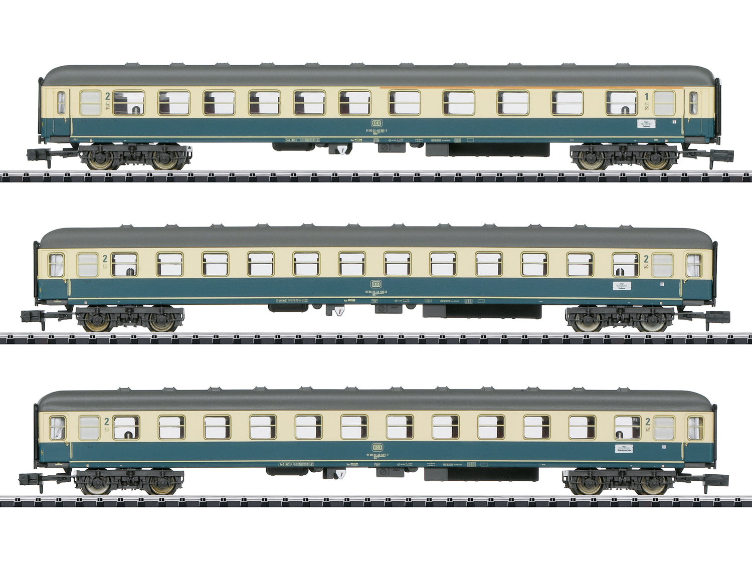 Minitrix DB D796 Express Coach Set (3) IV M15639