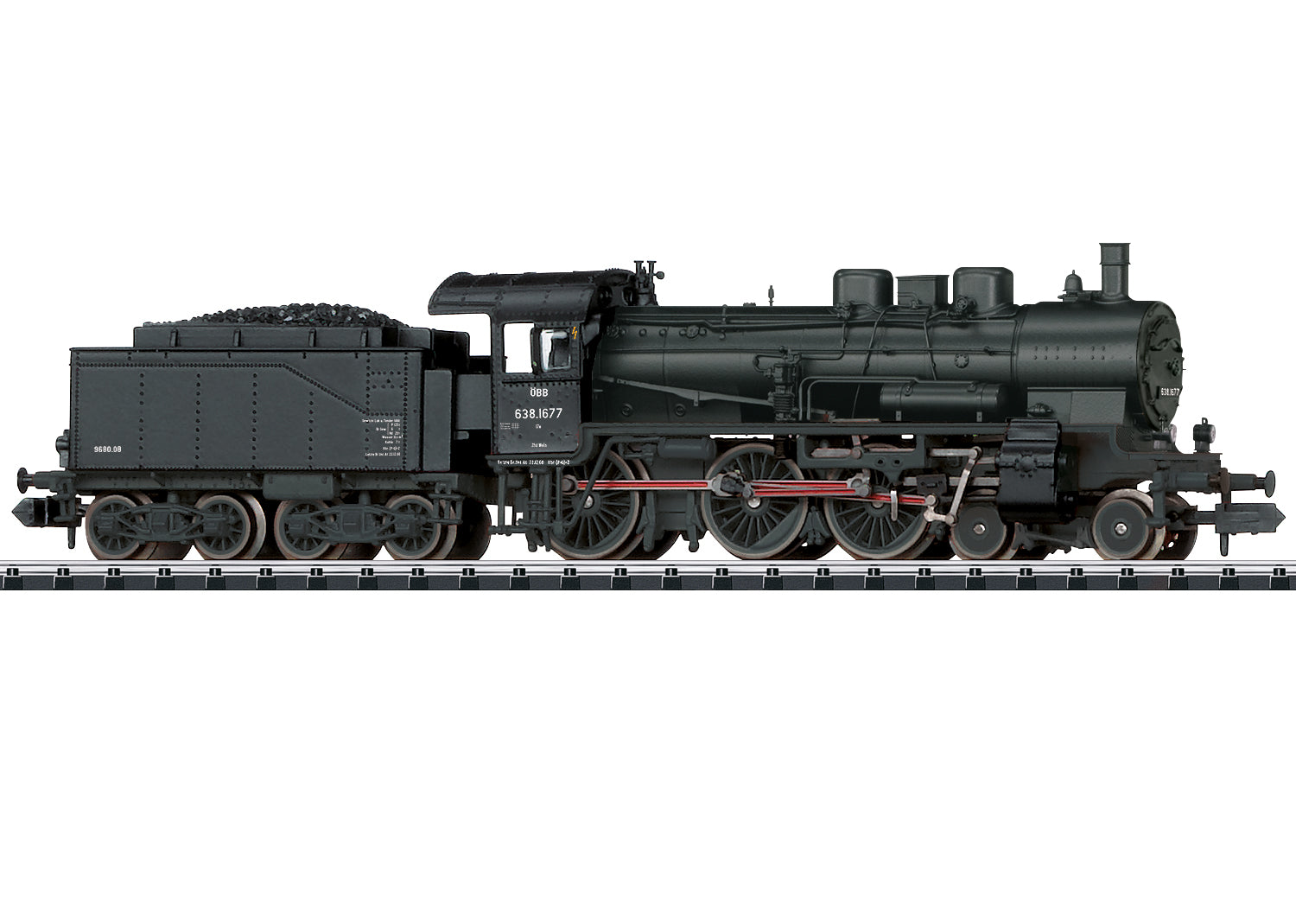 Minitrix OBB Rh638 Steam Locomotive III (DCC-Sound) M16387