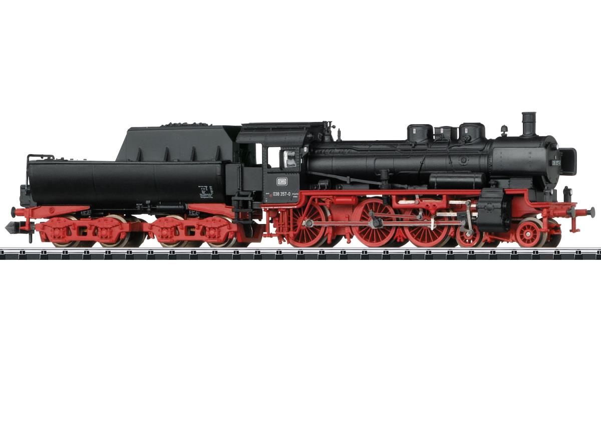 Minitrix DB BR038 Steam Locomotive IV (DCC-Sound) M16388