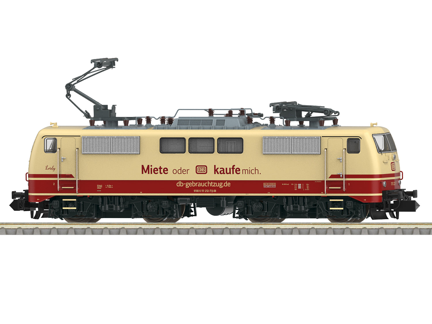 Minitrix DBAG BR111 212-7 Electric Locomotive VI (DCC-Sound) M16722