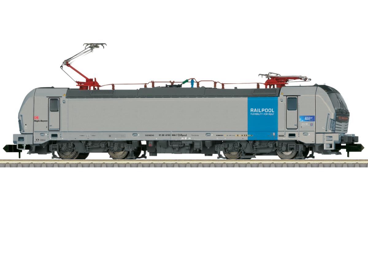Minitrix Railpool BR193 806-7 Electric Locomotive VI (DCC-Sound) M16833