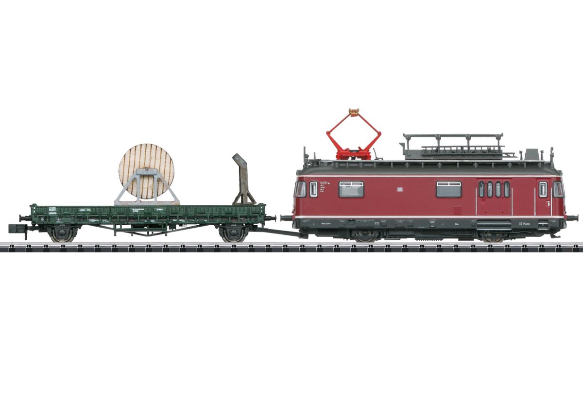 Minitrix DB TVT6251 Catenary Maintenance Railcar III (DCC-Sound) M16992