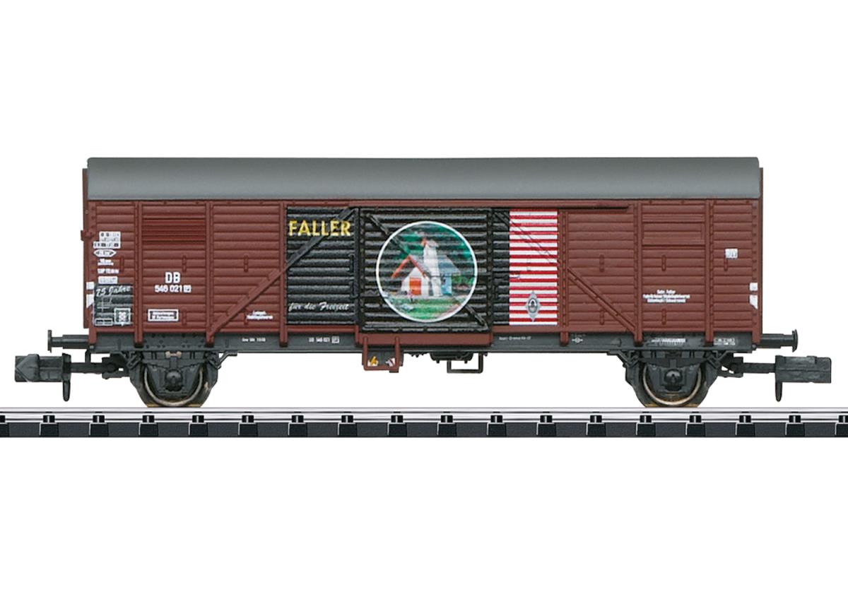 Minitrix DB Glmhs Boxcar 75 Years of Faller III M18021