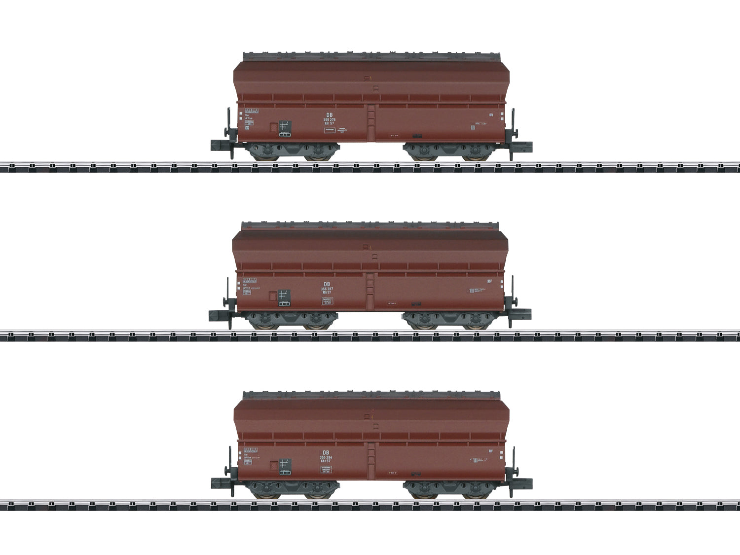 Minitrix DB Kkt57 Coke Transportation Wagon Set (3) III M18268