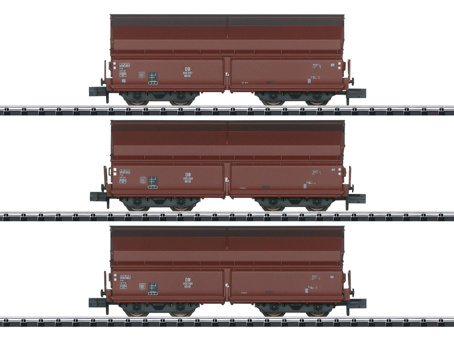 Minitrix DB Kkt62 Coke Transportation Wagon Set (3) III M18270