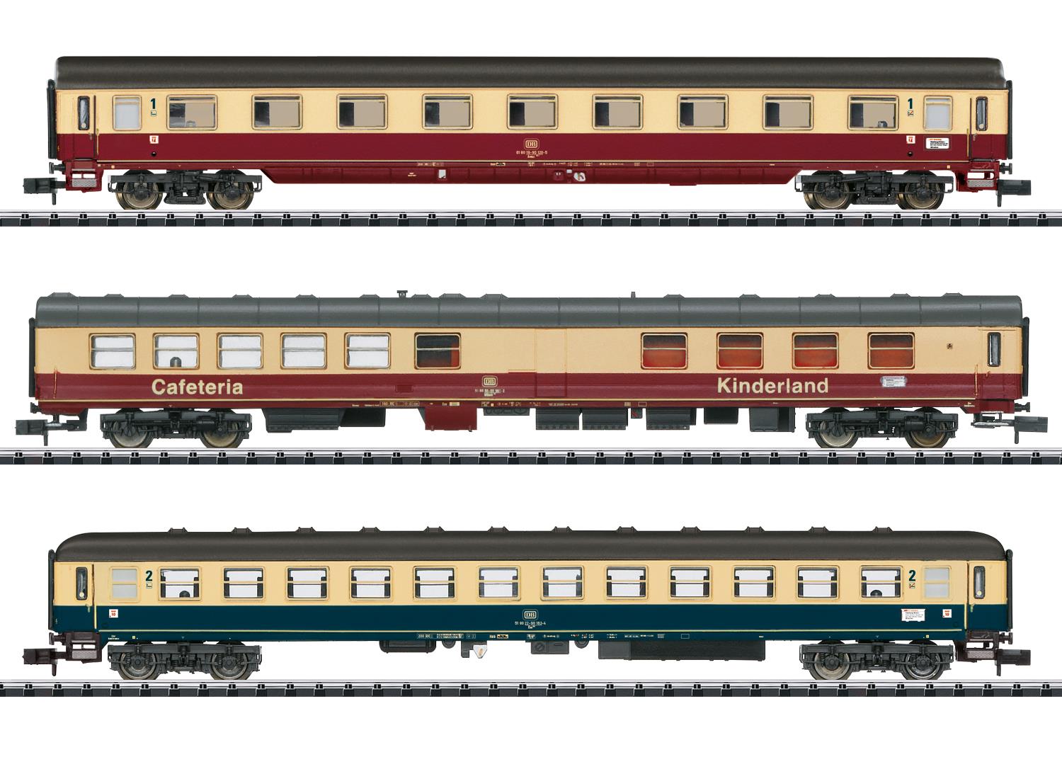 Minitrix DB FD 1922 Berchtesgadener Land Coach Set (3) V M18274