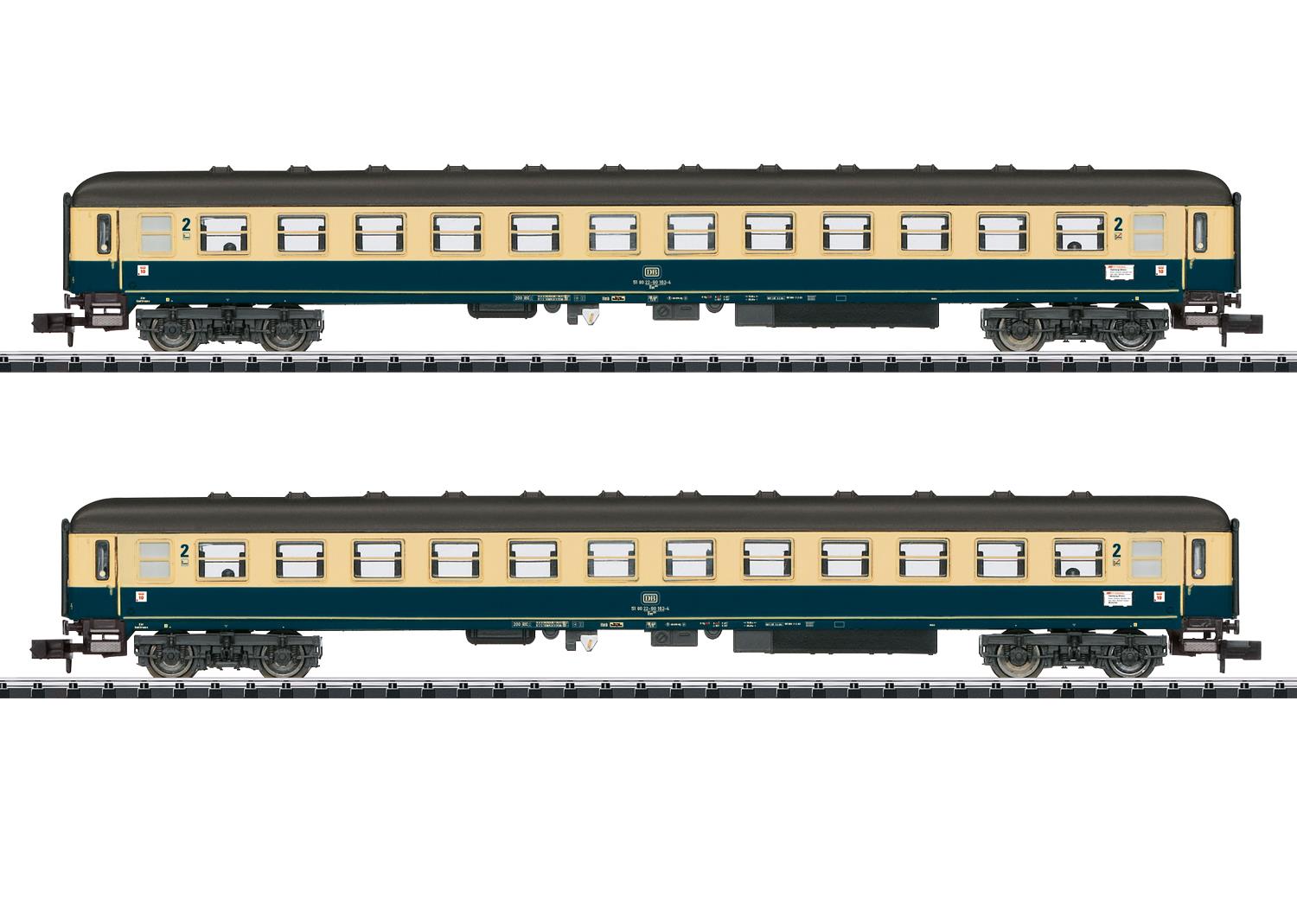 Minitrix DB FD 1922 Berchtesgadener Land Coach Set (2) V M18276