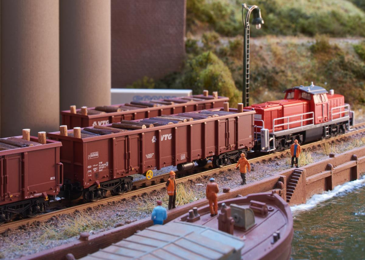 VTG Eanos High Sided Gondola w/Log Load Set (3) VI