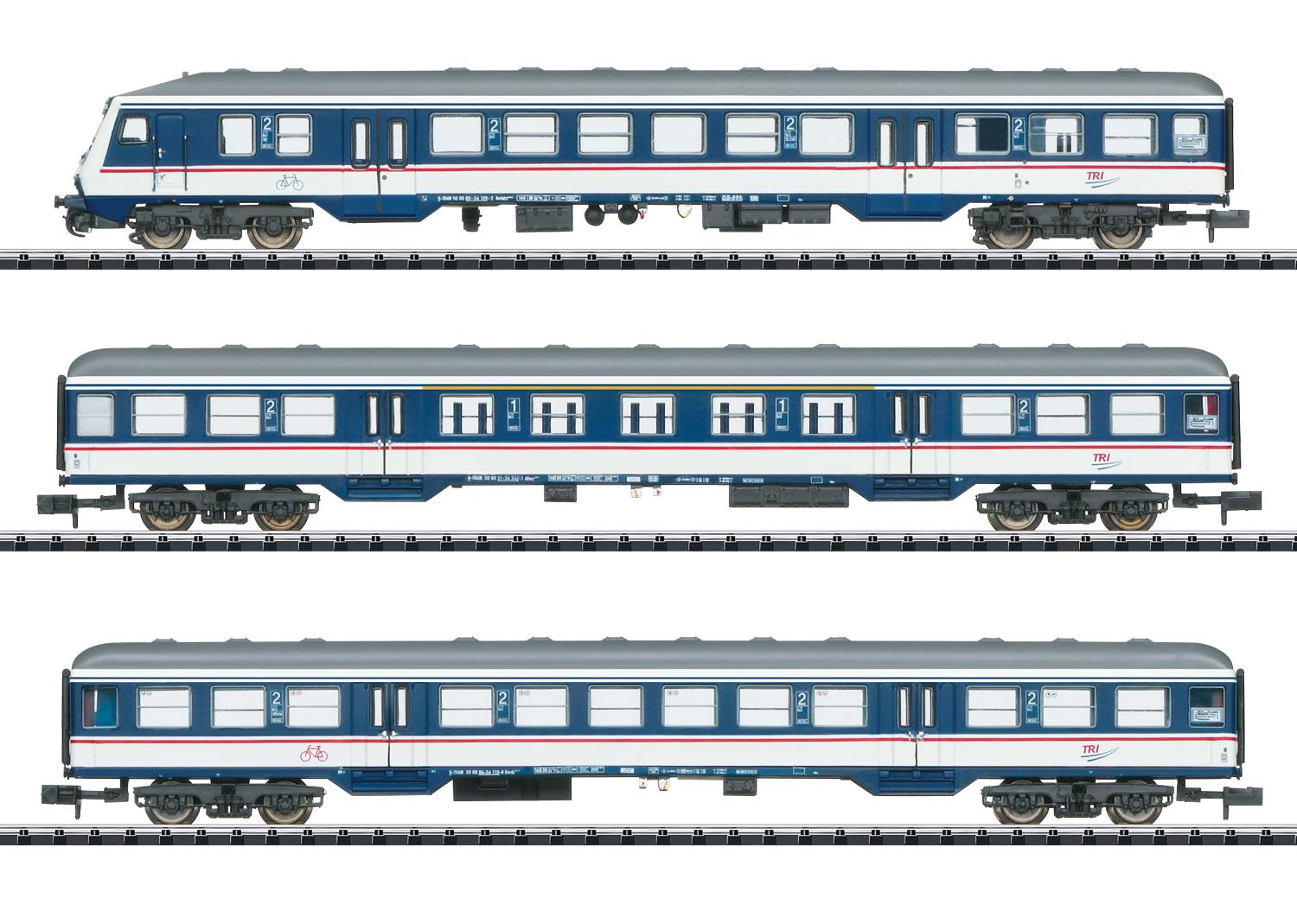 Minitrix TRI Commuter Coach Set (3) VI M18289