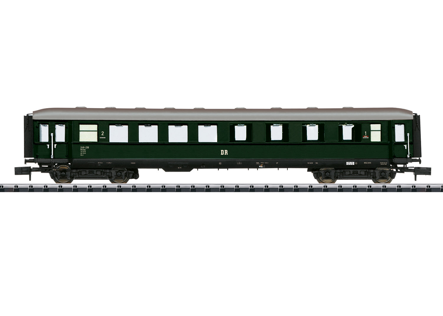 Minitrix DR AB4umpe 1st/2nd Class Coach III M18425