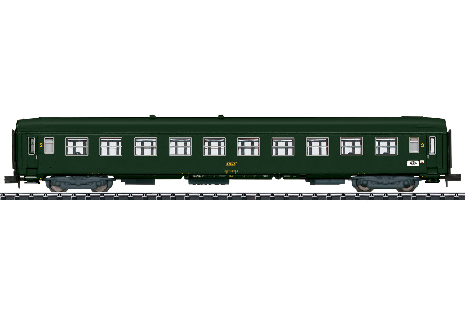 Minitrix SNCF Nizza-Paris 2nd Class Express Coach IV M18428