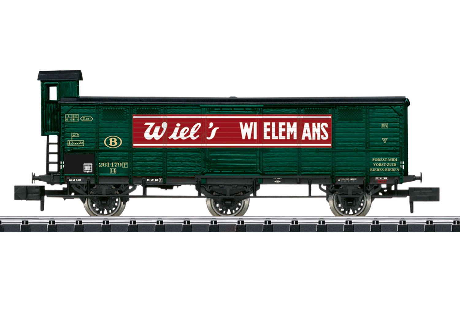 Minitrix SNCB G07 Wiels Wielemans Refrigerated Beer Wagon III M18430