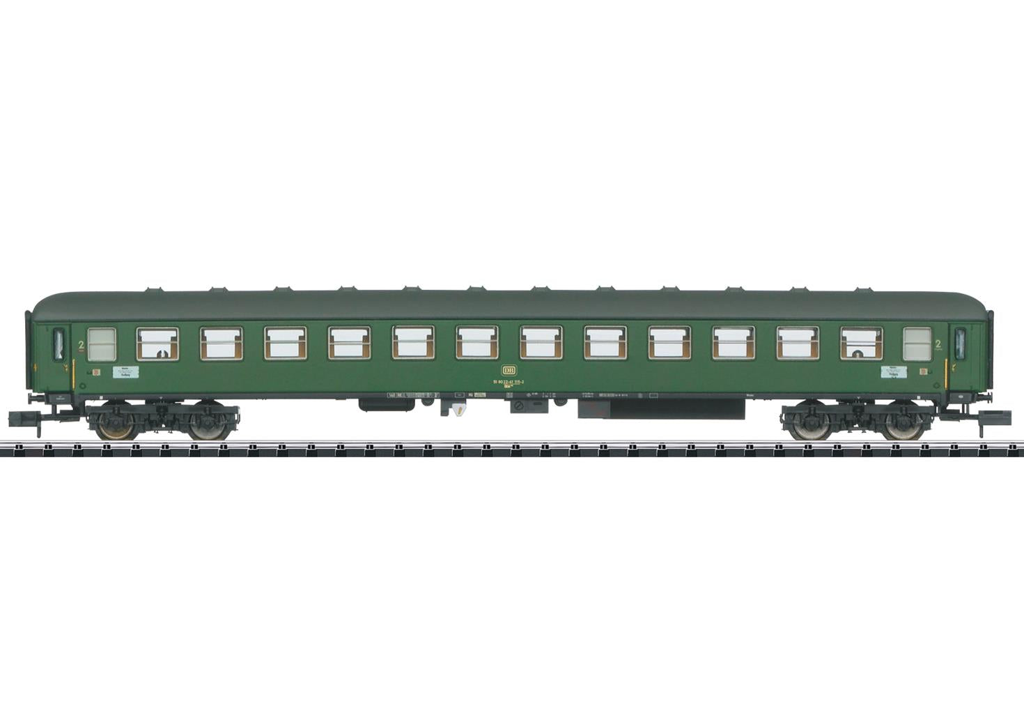 Minitrix DB Bum234 Nurnberg-Mannheim 2nd Class Express Coach IV M18472