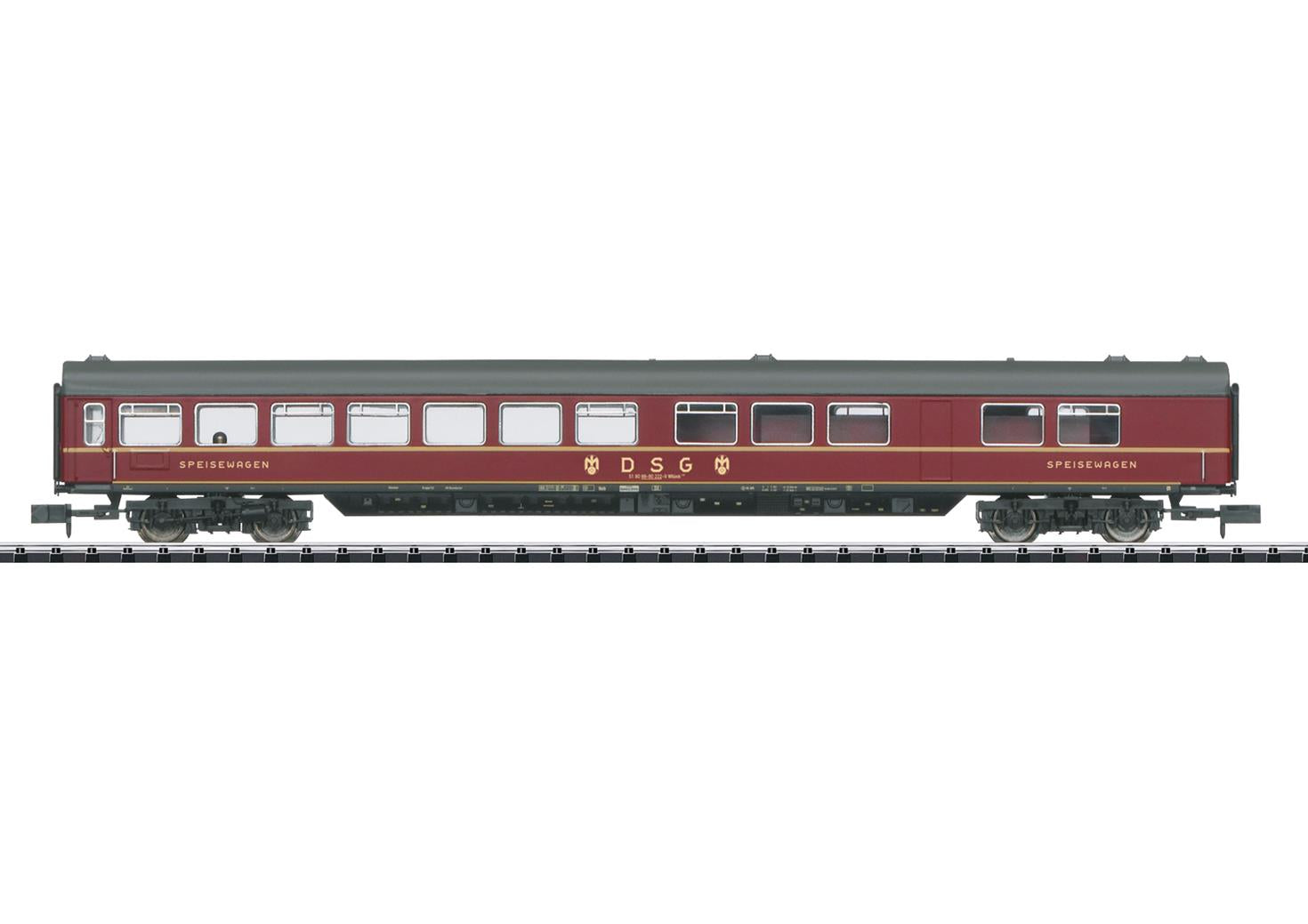 Minitrix DB WRumh132 Express Dining Coach IV M18474