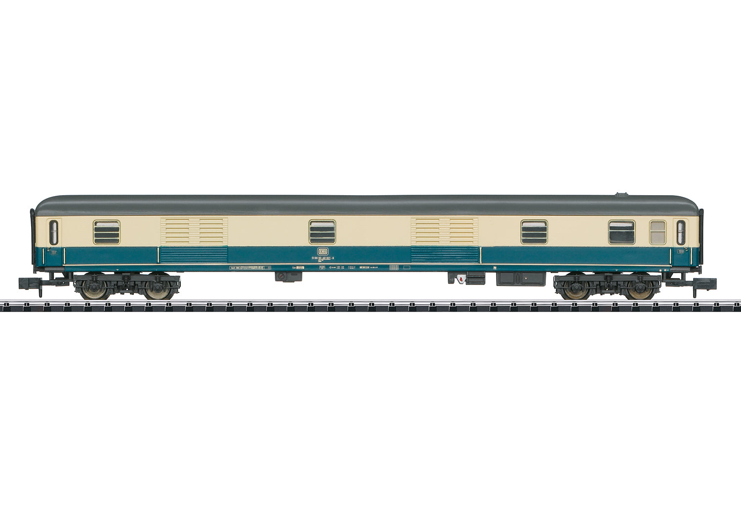 Minitrix DB Dm902 Express Baggage Coach w/Marker LIghts IV M18569