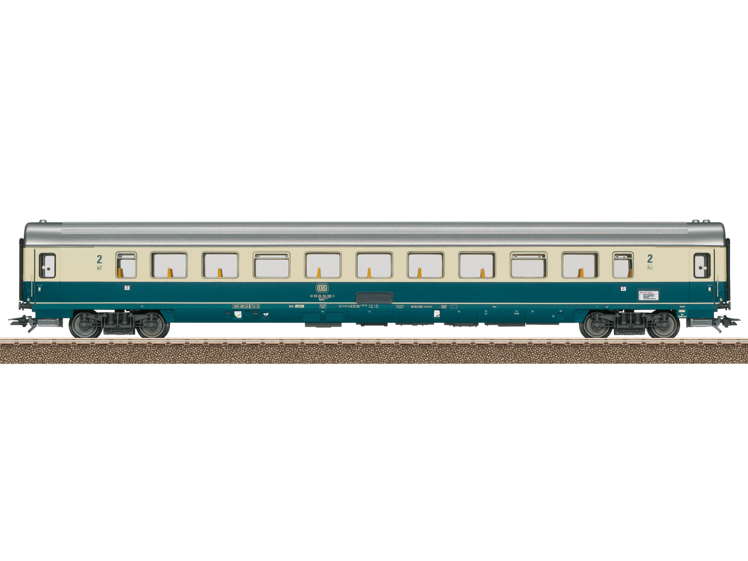 Trix DB FD 1980 Konigsee Bpmz291.2 2nd Class Coach IV M23144