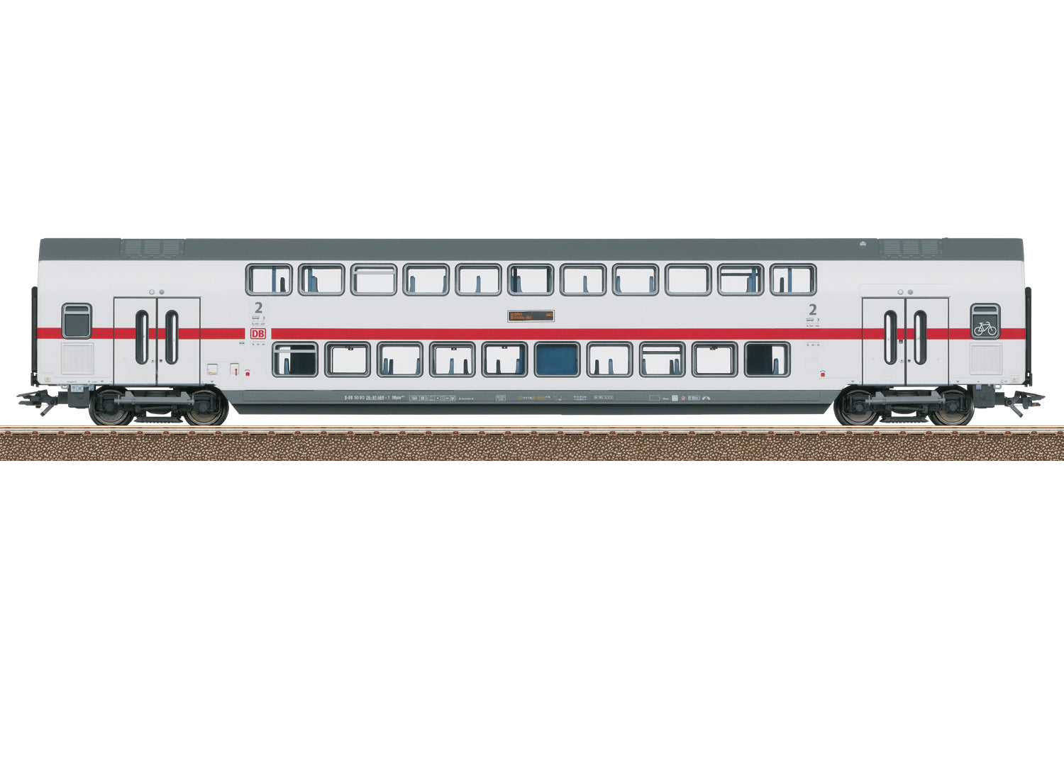 Trix DBAG IC2 2nd Class Bi-Level Coach VI M23256