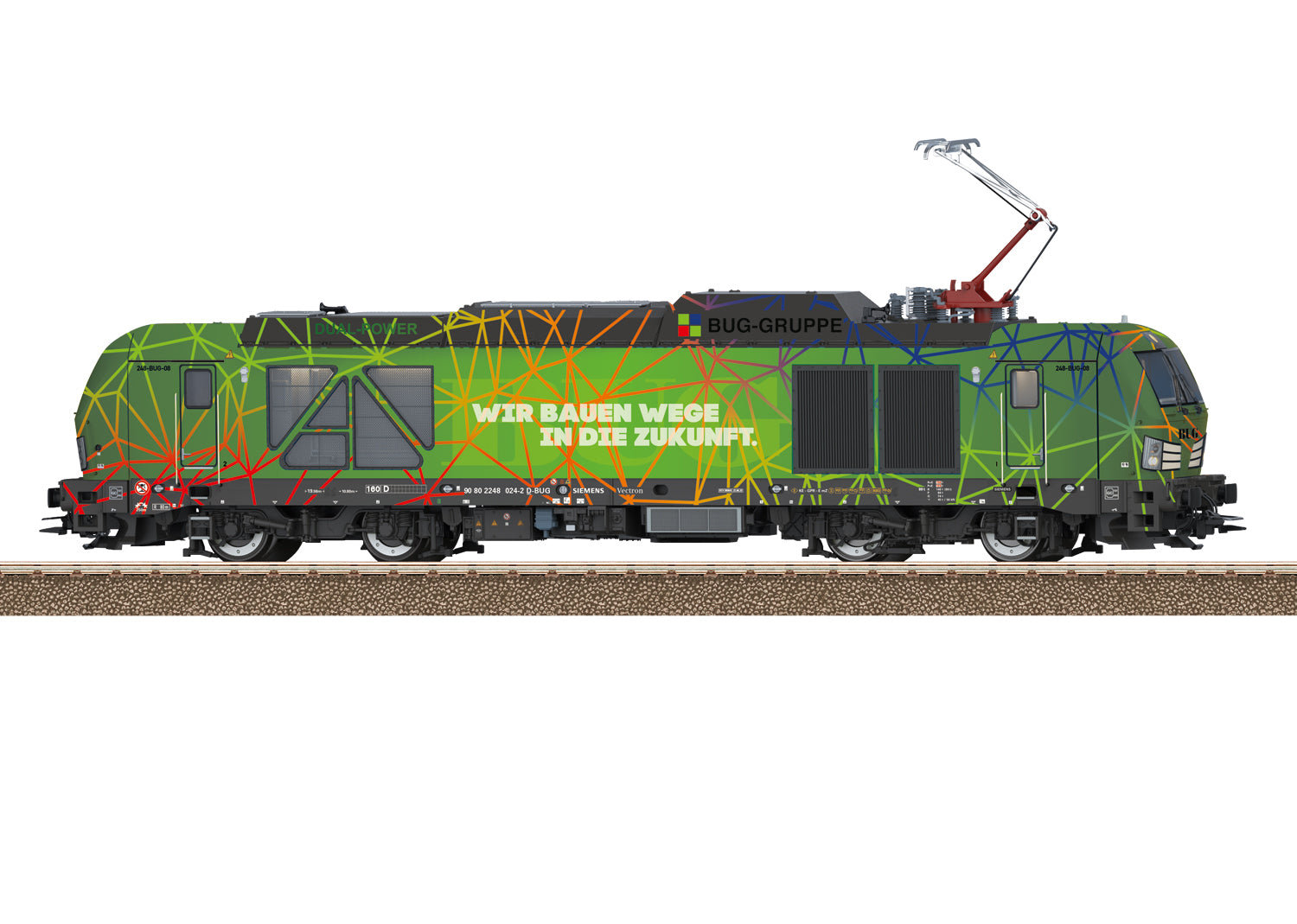 Trix BUG BR248 024-2 Bi-Mode Locomotive VI (DCC-Sound) M25295