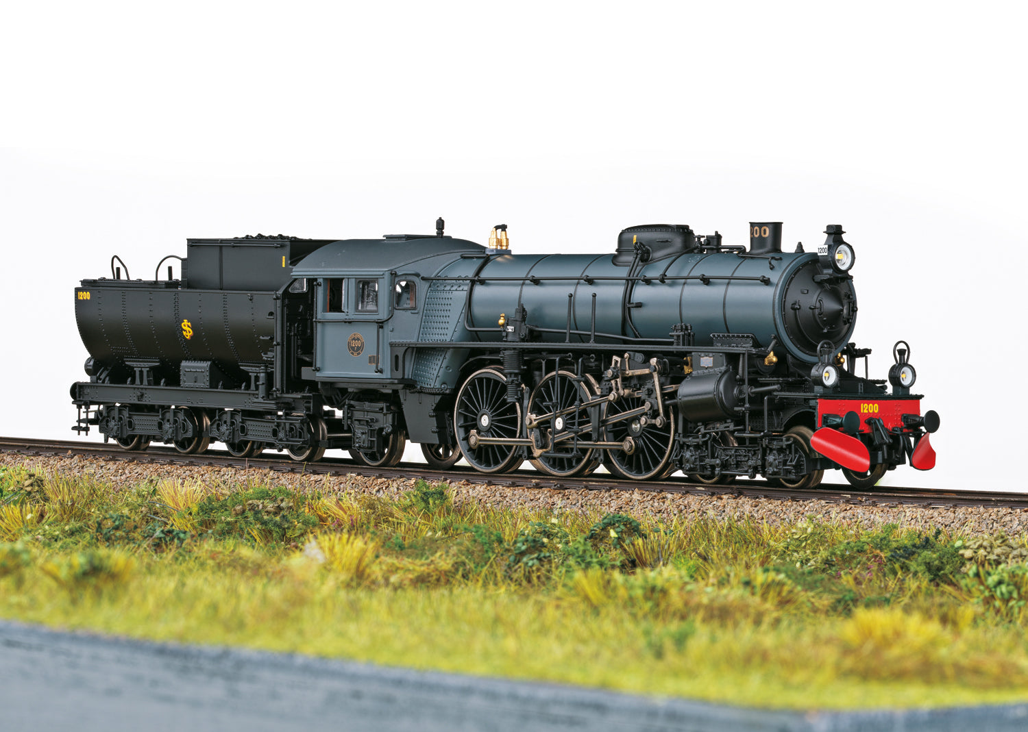 Trix SJ F1200 Steam Locomotive VI (DCC-Sound) M25490