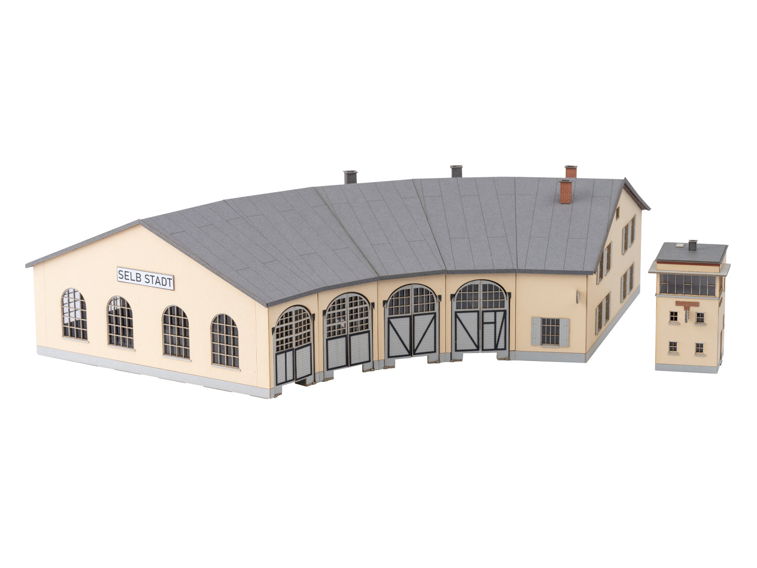 Minitrix Selb Locomotive Roundhouse Laser Cut Kit II M66341