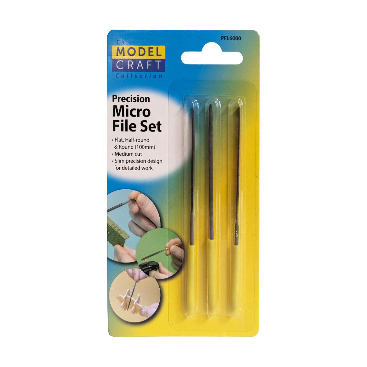 Modelcraft Precision Micro File Set MCPFL6000