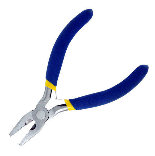 Modelcraft Flat Nose Serrated Combination Pliers 120mm MCPPL6001