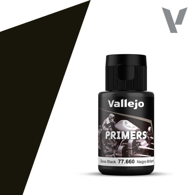 AV Vallejo Metal Color - Gloss Black Primer 32ml