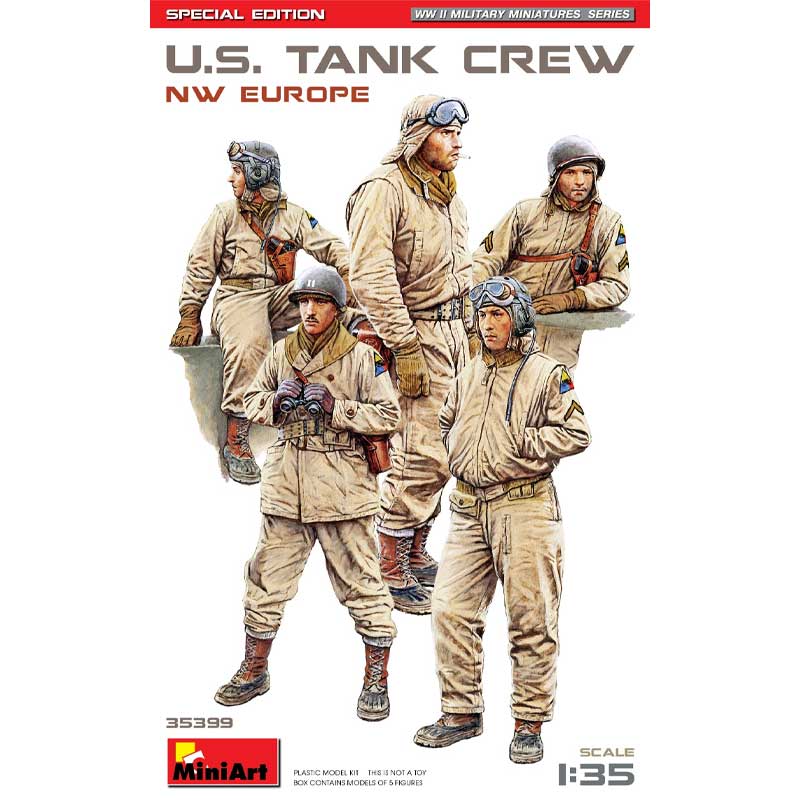 Miniart 1:35 - US Tank Crew (NW Europe) Spec Edition
