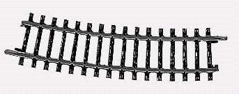 Marklin K Track Curved Track 424.6mm Radius 15 Degree MN02233