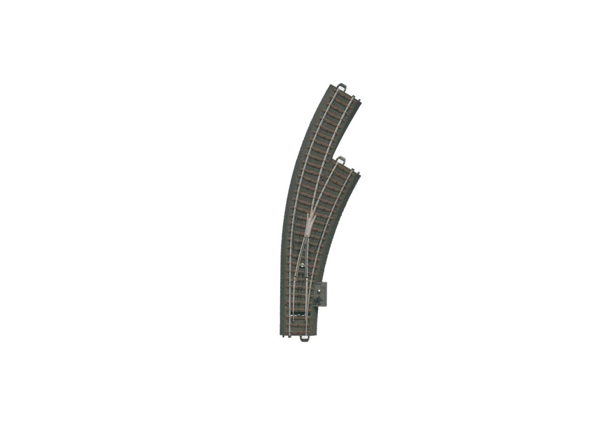 Marklin Start Up C Track Right Hand Curved Turnout R1 30 Degree (1) MN20672