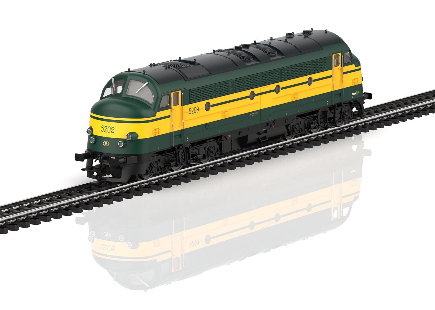 Marklin SNCB Reeks 52 Diesel Locomotive IV (~AC-Sound) MN39679