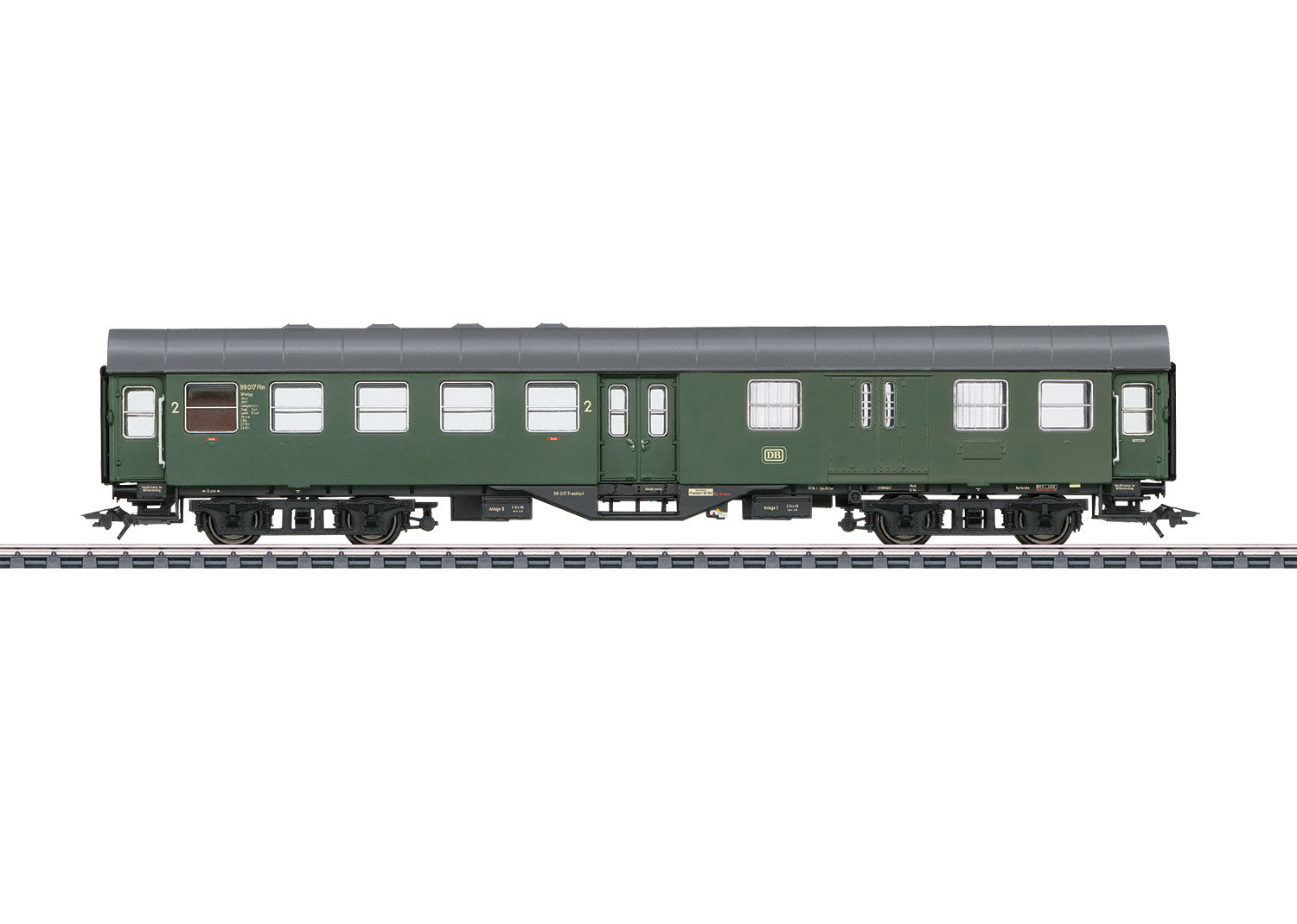 Marklin DB BD4yge 2nd Class Rebuilt Baggage Coach III MN41330