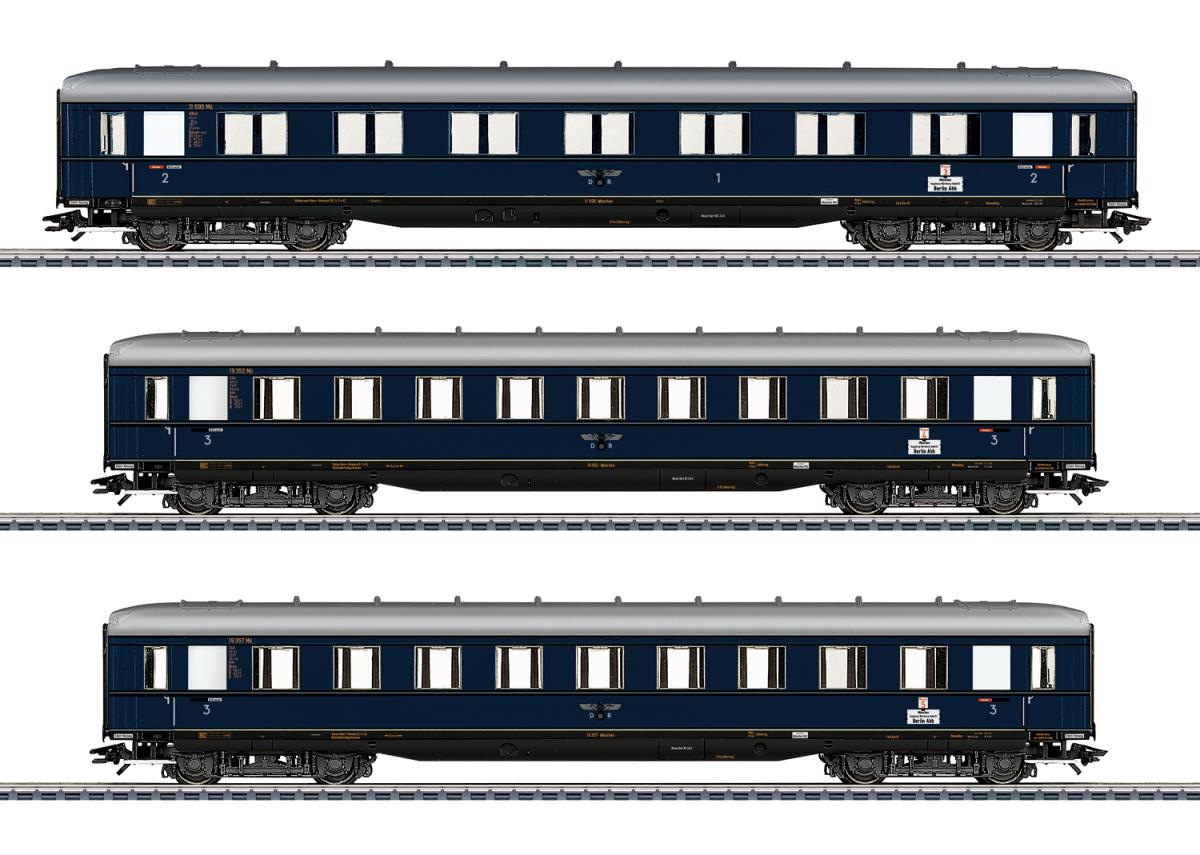 Marklin DR Coach Set (3) II MN43224