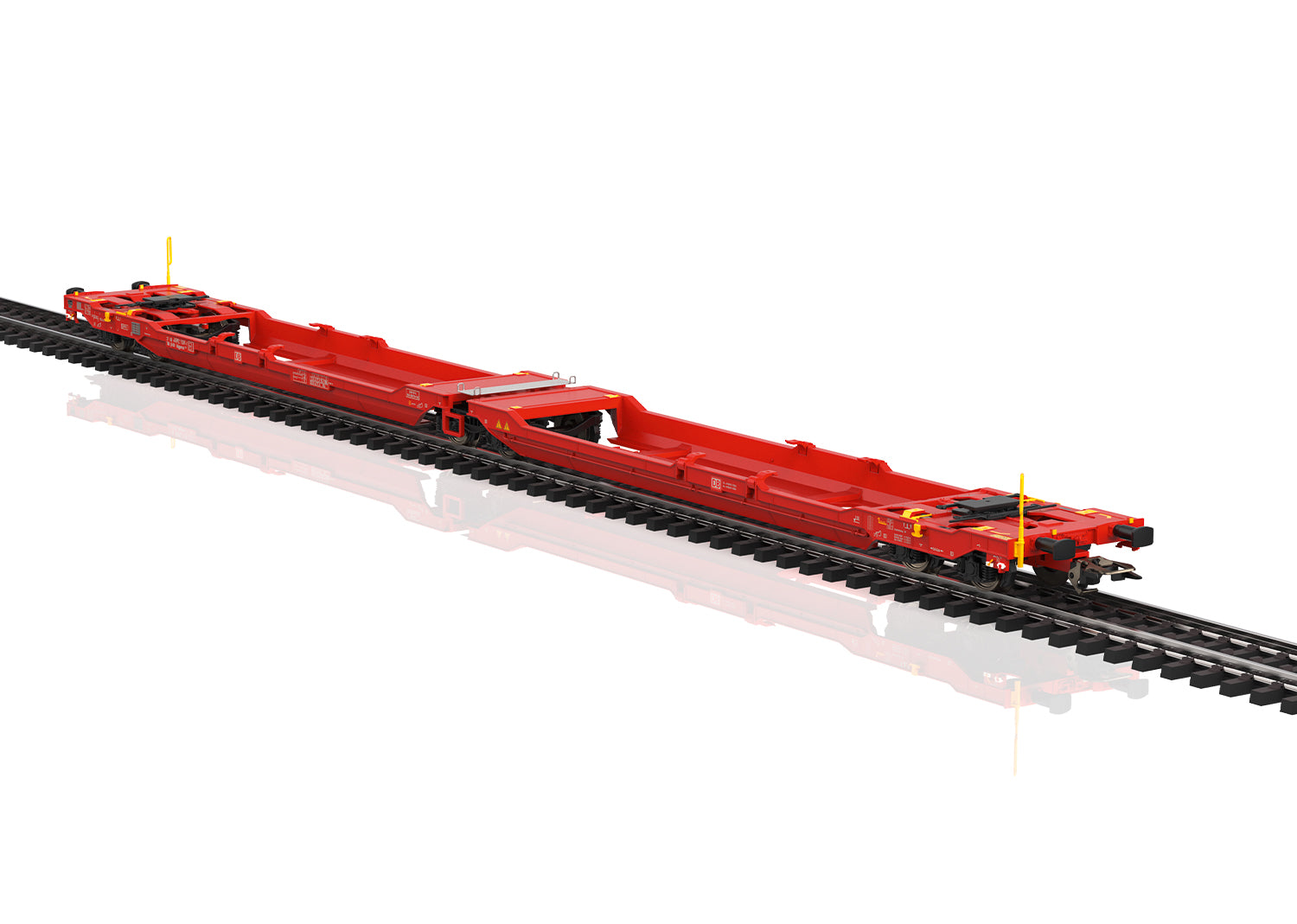 Marklin DBAG Sdggmrss738 (T3000e) Dbl Flat Wagon DB Schenker VI MN47470