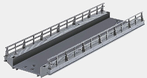 Marklin C Track Straight Ramp 180mm MN74618