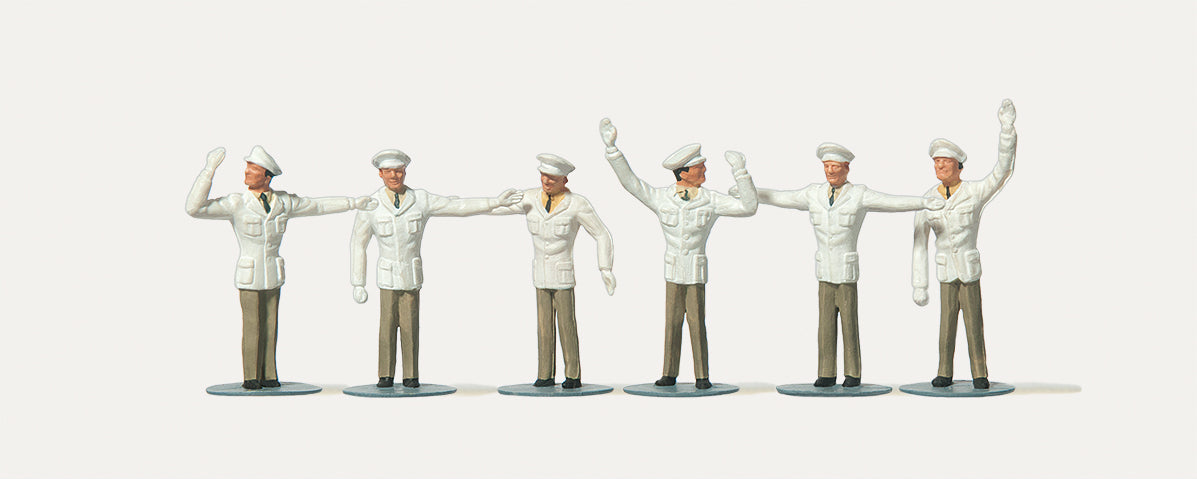 Merten Traffic Policemen (6) Figure Set MRT0212252