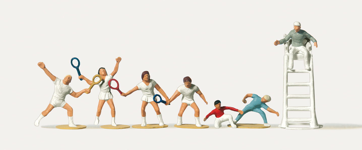 Merten Tennis Players and Officials (7) Figure Set MRT0212490