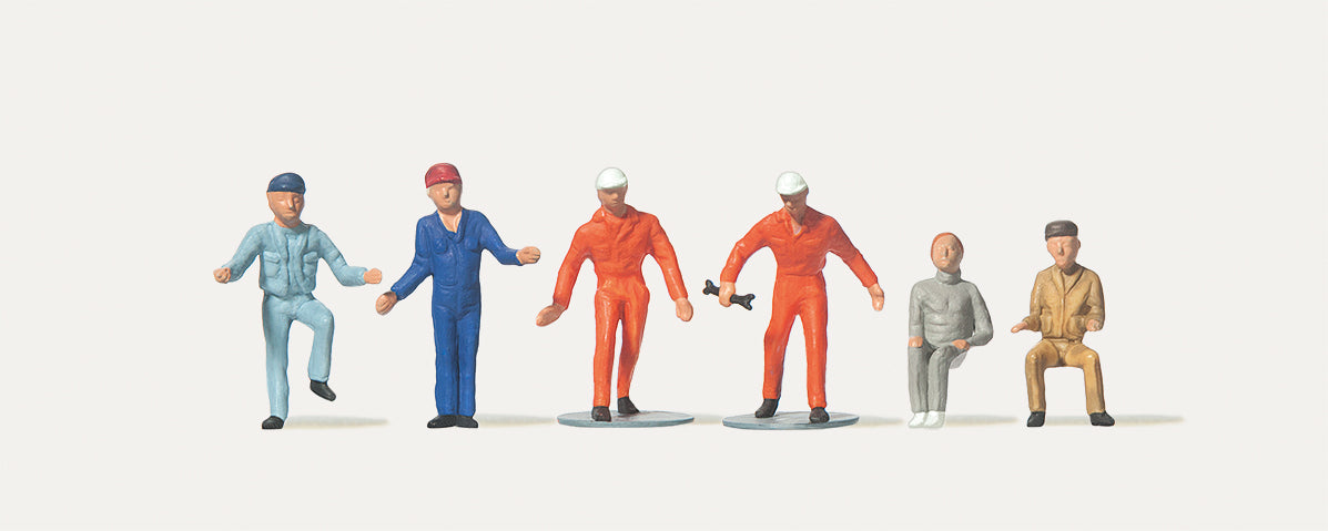 Merten Truck Drivers & Mates (6) Figure Set MRT0212522