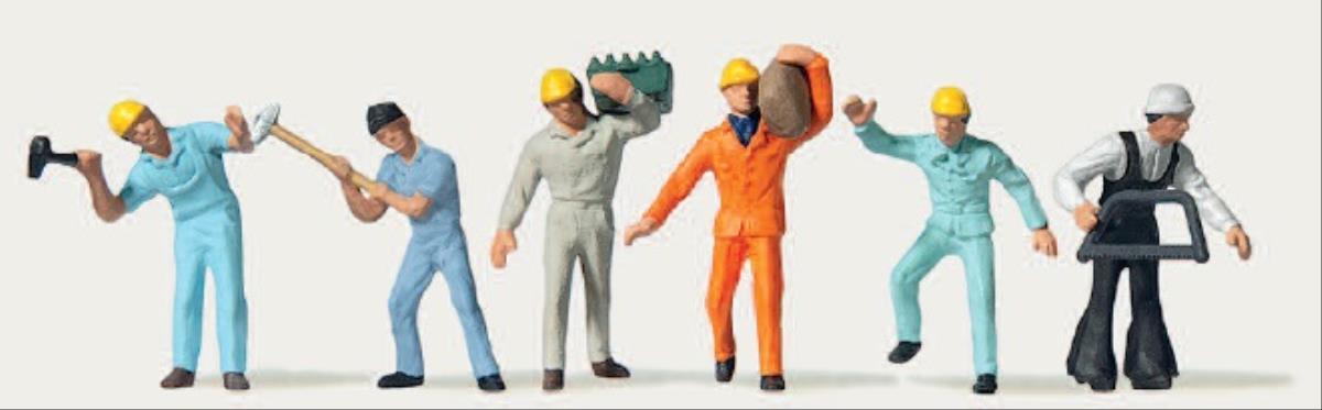 Merten Builders (6) Figure Set MRT0212577