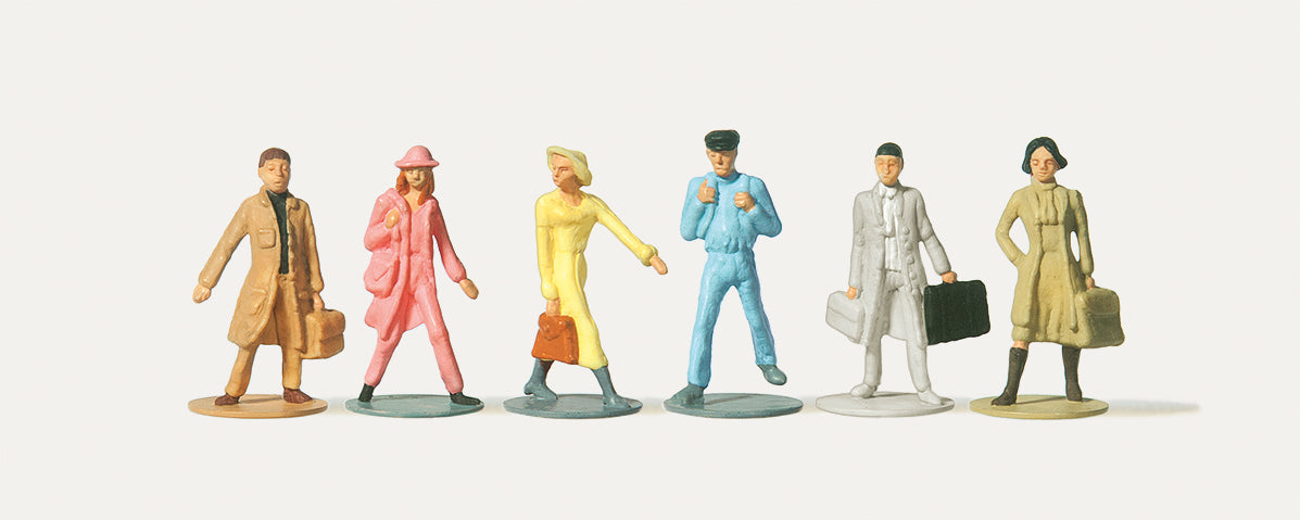 Merten Travellers (6) with Baggage Figure Set MRT0215017